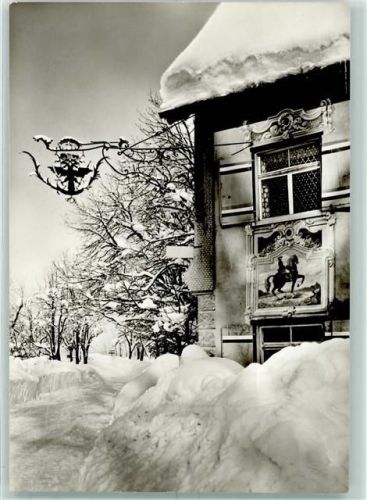 Großholzleute Gasthaus Adler Winter