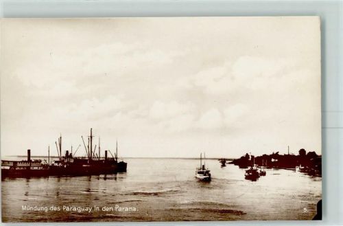 Puerto Iguazu Hafen Mündung des Paraguay Triple Frontera