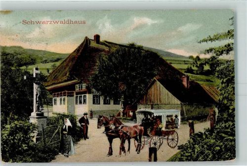 Elzach 1907 Schwarzwaldhaus