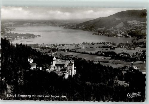 Kreuth Schloß Ringberg Tegernsee Fliegeraufnahme