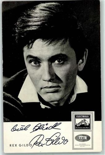 Rex Gildo Originalautogramm
