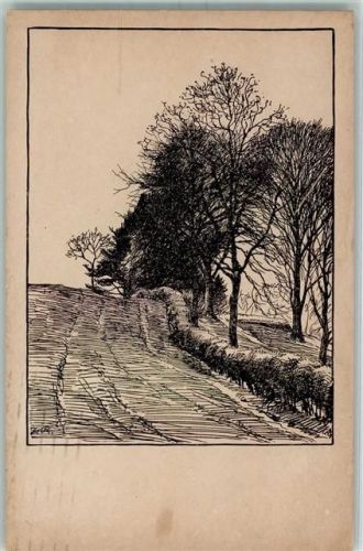 1927 sign. Heinrich Reifferscheid Vorfrühling