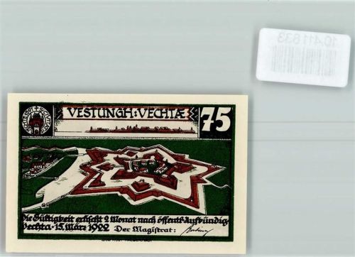 Vechta Notgeld Festung
