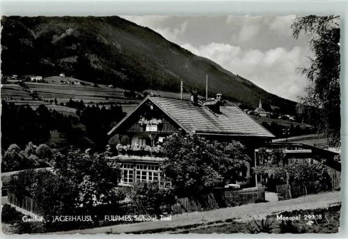 Fulpmes 1961 Gasthaus Jägerhäusl