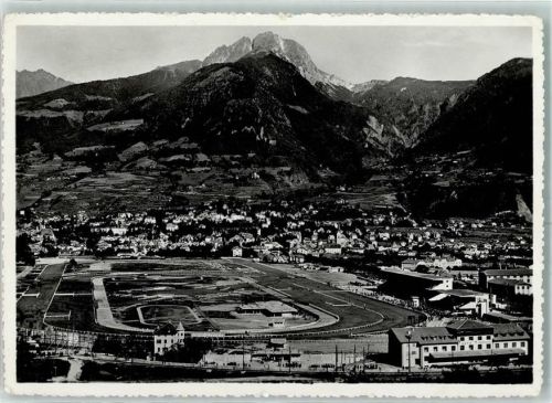 Meran 1957 Rennplatz Sportplatz