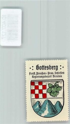 Gottesberg Vignette Wappen Kaffee Hag 1920-1940