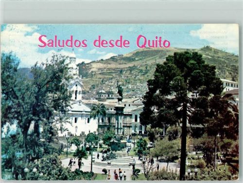 Quito Monument und Unabhängigkeitsplatz