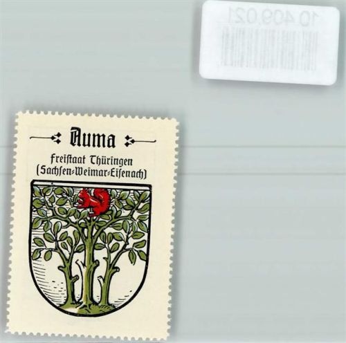 Auma Vignette Wappen Kaffee Hag ca 1920-1940