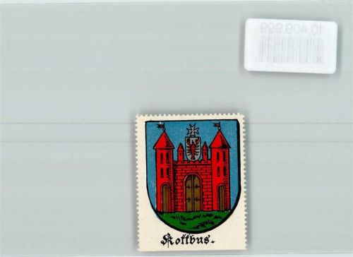 Cottbus Vignette Wappen Kaffee Hag ca 1920-1940