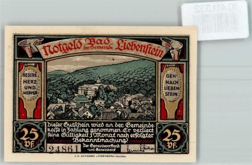 Bad Liebenstein Notgeld