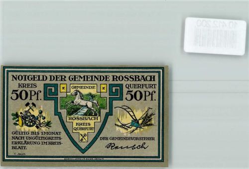 Roßbach Notgeld Friedrich der Große