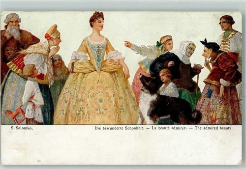 1917 Fruenschönheit AK