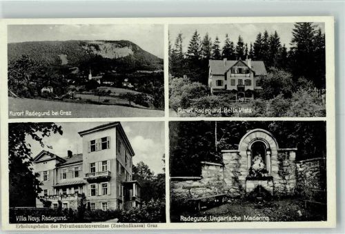 8061 Sankt Radegund bei Graz 1950 - Villa Novy Erholungsheim des Privatbeamtenvereins Madonna