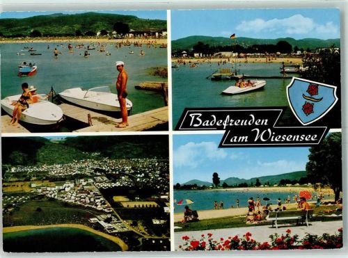 Hemsbach am Wiesensee Tretboot