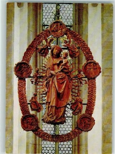 Volkach Wallfahrtskirche Maria im Weingarten Madonna im Rosenkranz