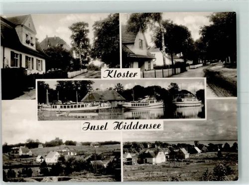 Kloster Insel Hiddensee Ausflugsschiffe