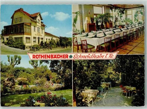 Schneidhain Gasthaus Rothenbächer Festsaal Garten - Terrasse