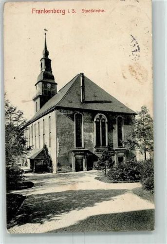 Frankenberg 1915 Stadtkirche
