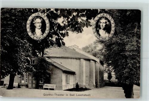 Bad Lauchstädt Goethe Theater Portraits Goethe und Schiller