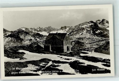Hagener Hütte Stubenkarkees Beschreibung aufgeklebt