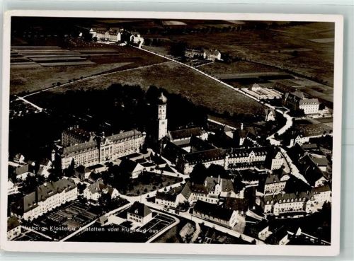 Ursberg Kloster und Anstalten Fliegeraufnahme