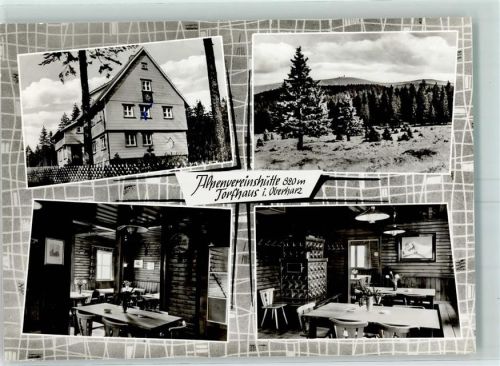 Torfhaus Alpenvereinshütte Innenansicht