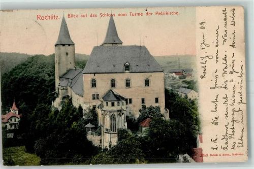 Rochlitz 1909 Schloss