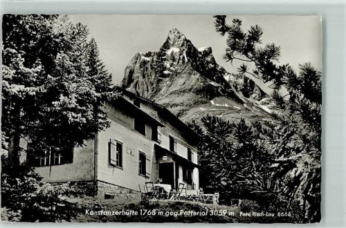 Konstanzer Hütte Patteriol Hüttenstempel