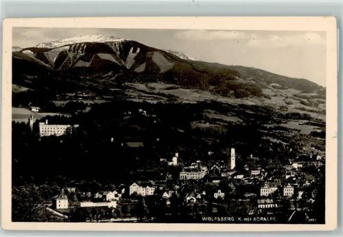 Wolfsberg mit Koralpe