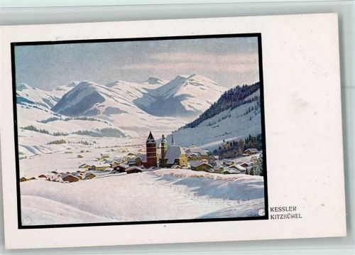 Kitzbühel Nr. 63 - sign Kessler - Winter , gute Erhaltung