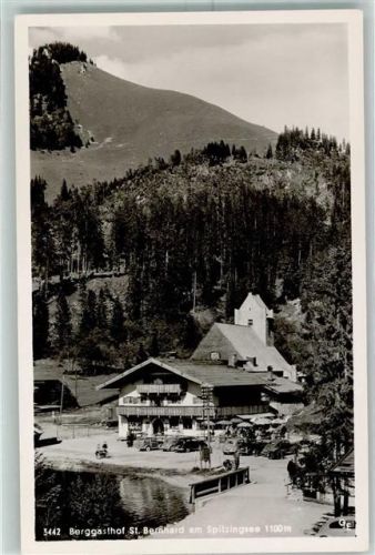Spitzingsee Gasthaus St. Bernhard Gasthausstempel