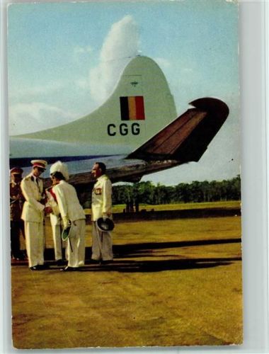 Reise van de Koning in Congo - Zomer 1955 AK