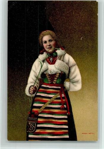 Junge Frau in Tracht ca 1905, gute Erhaltung AK