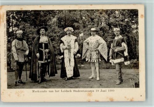 Leiden Maskerade 1900 - Leidsch Studentencorps