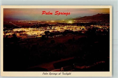 Palm Springs bei Nacht