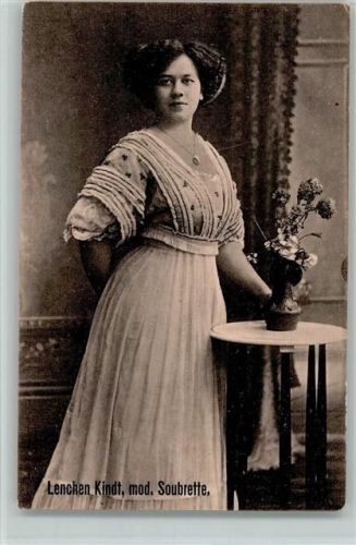 1910 - 1920 Lenchen Kindt mod. Soubrette Sprechgesang