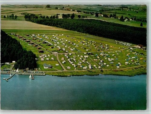 Nieder-Moos Campingplatz Mooser See Luftaufnahme