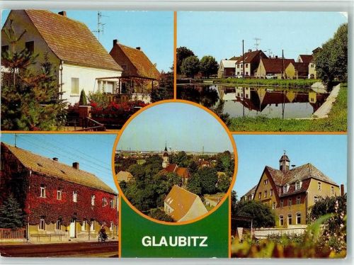 Glaubitz Postamt Schule Am Dorfteich