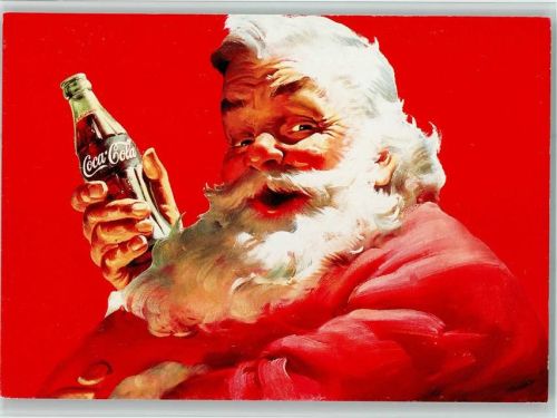 Werbung - Weihnachtsmann