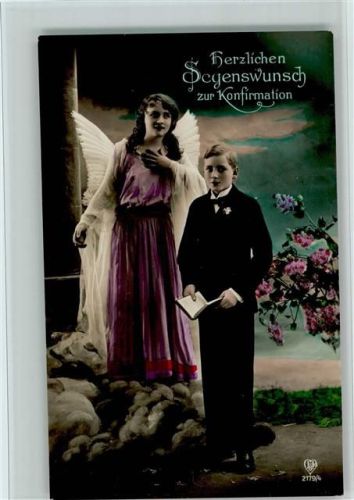 Schutzengel - Fotoverlag HB Serie 2179-4, sehr gute Erhaltung