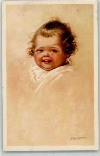 1927 Verlag Rökl Kinderkopf AK