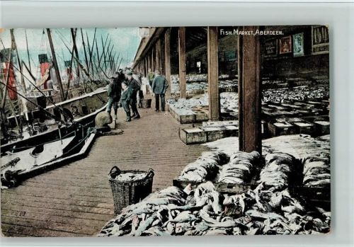Fish Market - Marktszene AK
