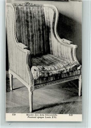 Nr. 159 - Stuhl , Die Epoche ist beschrieben - Museum des Arts Decoratiies , gute Erhaltung