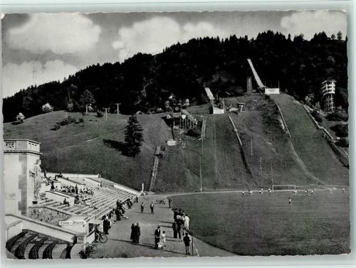 Garmisch-Partenkirchen 1961 Olympiaschanze , gute Erhaltung