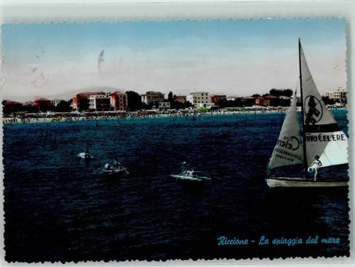 Riccione Segelboot Ruderboot