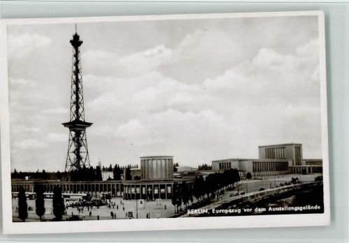 Berlin Mitte Europazug vor dem Ausstellungsgelände , gute Erhaltung