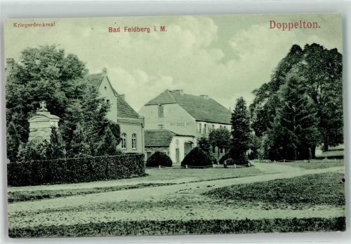 Feldberg Kriegerdenkmal Doppelton