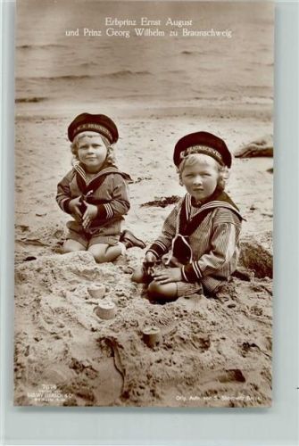 Liersch 7874 - Erbprinz Ernst August und Prinz Georg Wilhelm , sehr gute Erhaltung AK