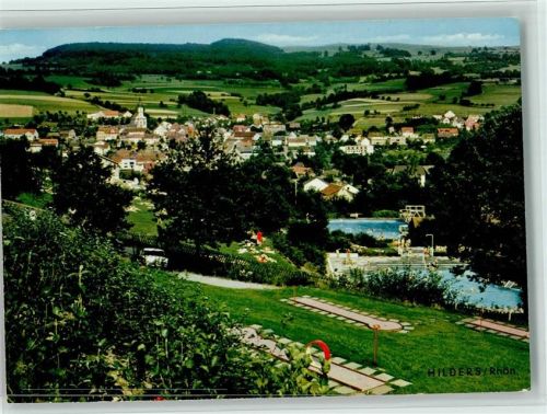 36115 W6414 Hilders - Teilansicht Minigolfplatz