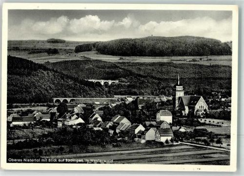 Büdingen mit Kath. Kirche Nistertal